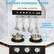 BATTERY-POWERED STOVE
with 6 play accessories
GLOWING BURNERS WITH SOUNDS