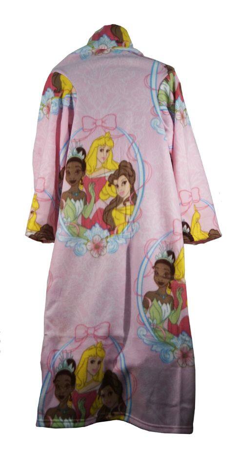 Alt View 1. Northwest - Disney Princess Youth Comfy Throw ~ The Blanket with Sleeves - With Cinderella, Jasmine & Belle - Multi.