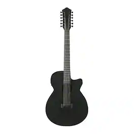 Ibanez - AEG1221 Black Out Acoustic Electric Guitar with Spruce Top