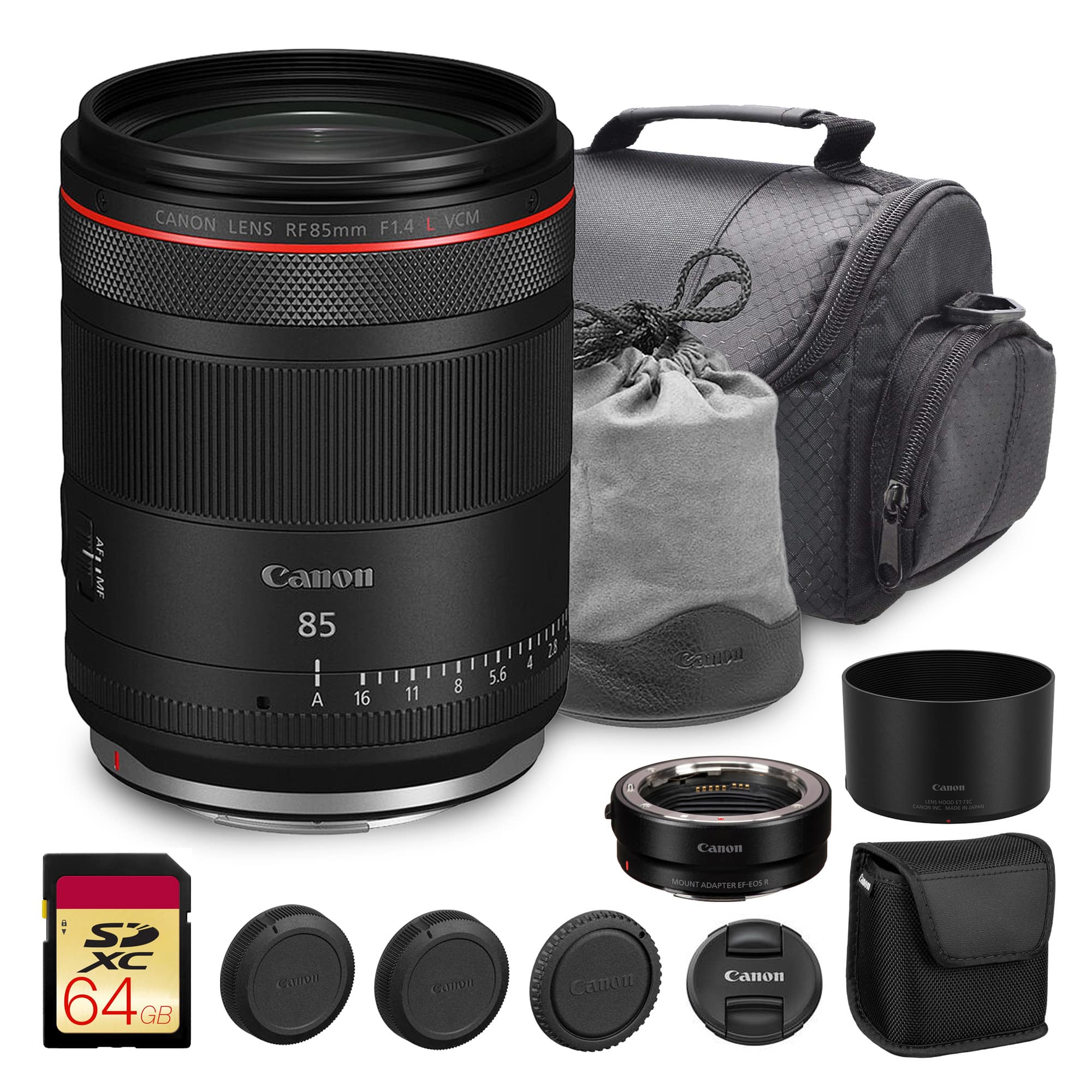 Canon - RF 85mm f/1.4 L VCM Lens | Fast Portrait Prime & Advanced Stabilization + More - Black price history on PriceWatchPro