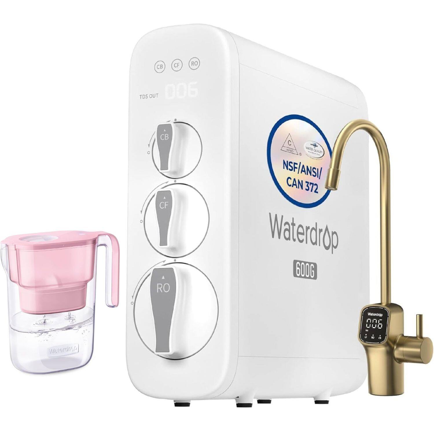 OF RO CB TOS OUT 006  
CB CF RO  
C WATER STAND NSF/ANSI/ CAN 372 Waterdrop 600G  
Waterdrop  
Watendrop 006