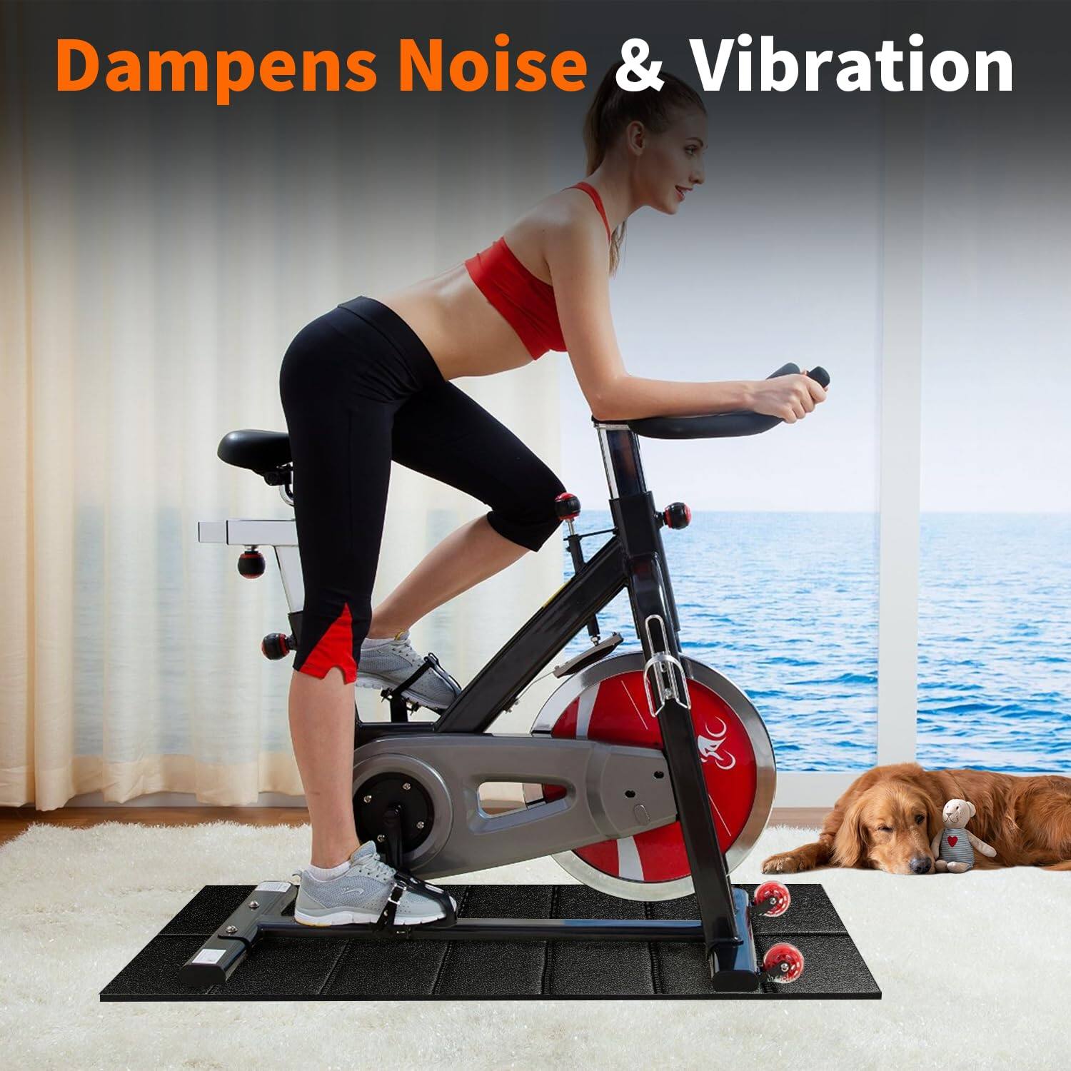 Dampens Noise & Vibration
