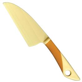 Norpro - Cheese Knife, Works with Cheese, Cakes, Eggs, Desserts, Fois Gras, and more - Yellow