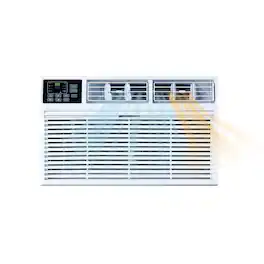 Whirlpool - 700 sq ft 14,000 BTU 230V Through the Wall Air Conditioner with Supplemental Heat - White