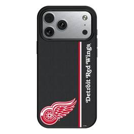Keyscaper - NHL - Detroit Red Wings Sidebar Magnetic iPhone Case - 15 - Black