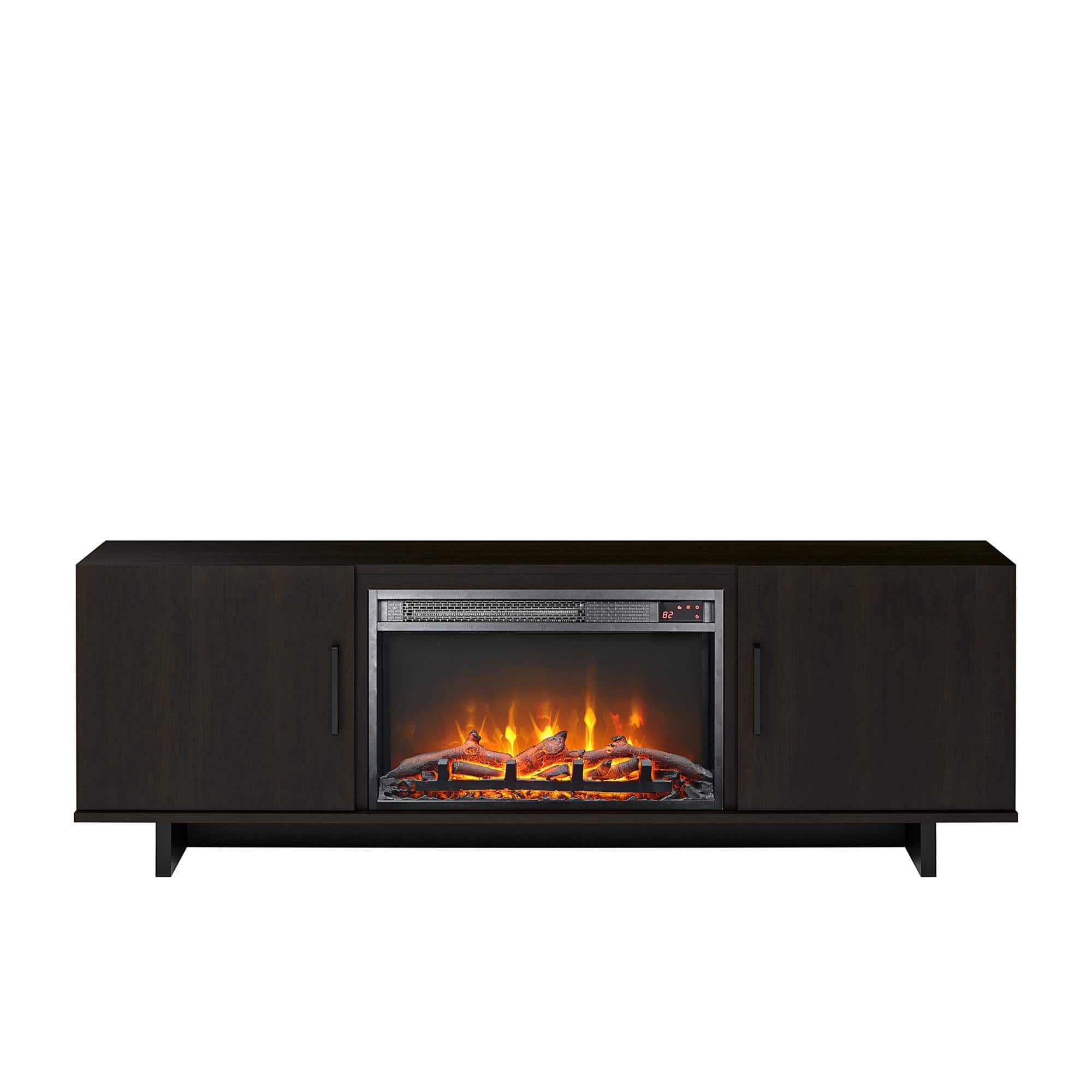 Front. Ameriwood Home - Southlander  FireplaceTV Stand (60") - Espresso.