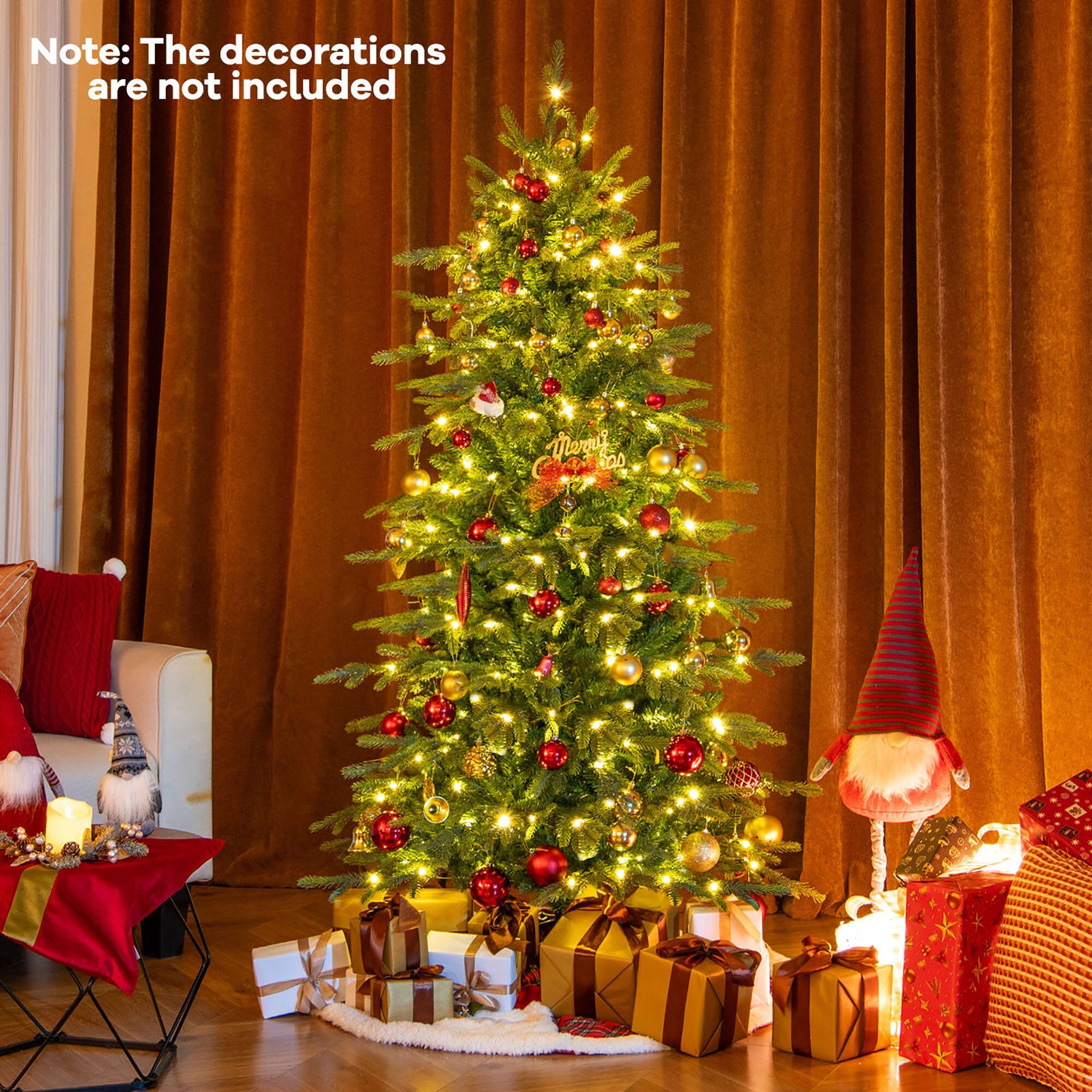 Note: The decorations are not included