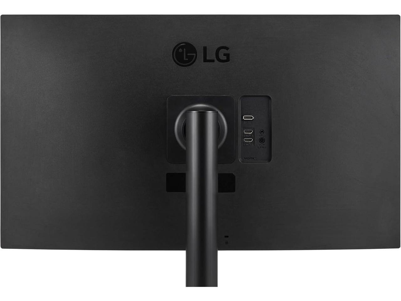 Alt View 5. LG - LG 32UR550K-B 32" 4K UHD Monitor, HDR10, HDMI/DP, Adjustable Stand.