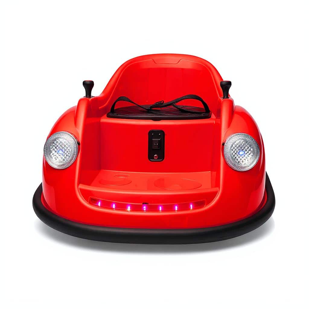 Acekool - Bumper Cars for Toddlers, Electric Kids Ride On Bumper Car Gift, 12V Battery Car for Kids Remote, 360 Degree Spin