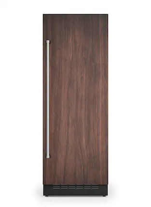 Front. Viking - 30"W Integrated Counter-Depth All Refrigerator-Custom Panel _RH - Panel Ready.