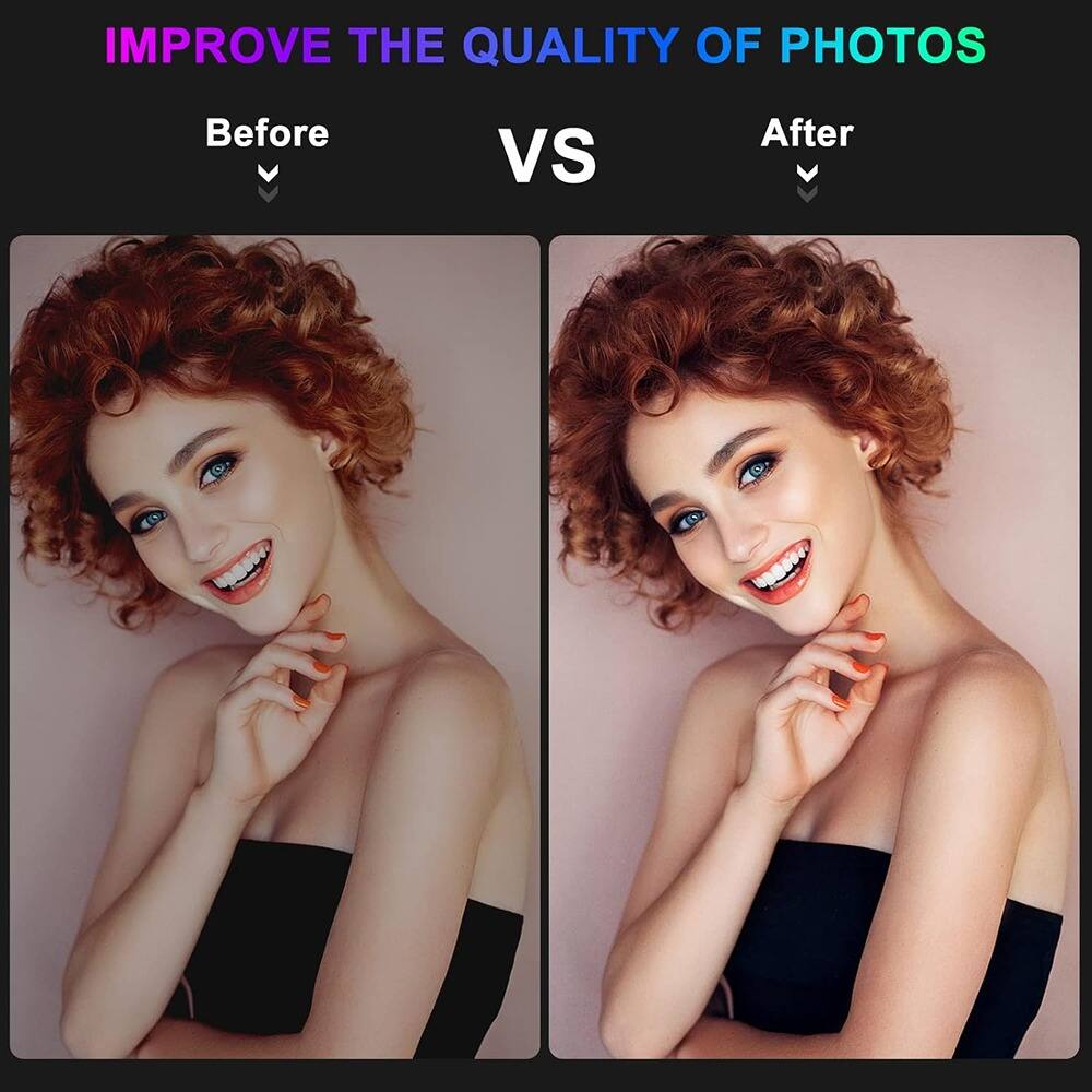 IMPROVE THE QUALITY OF PHOTOS

Before VS After
