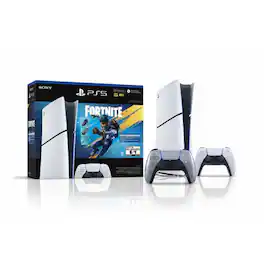 PlayStation 5 Digital Edition 825GB Console Fortnite Flowering Chaos Bundle + PlayStation 5 DualSense Wireless - PlayStation 5