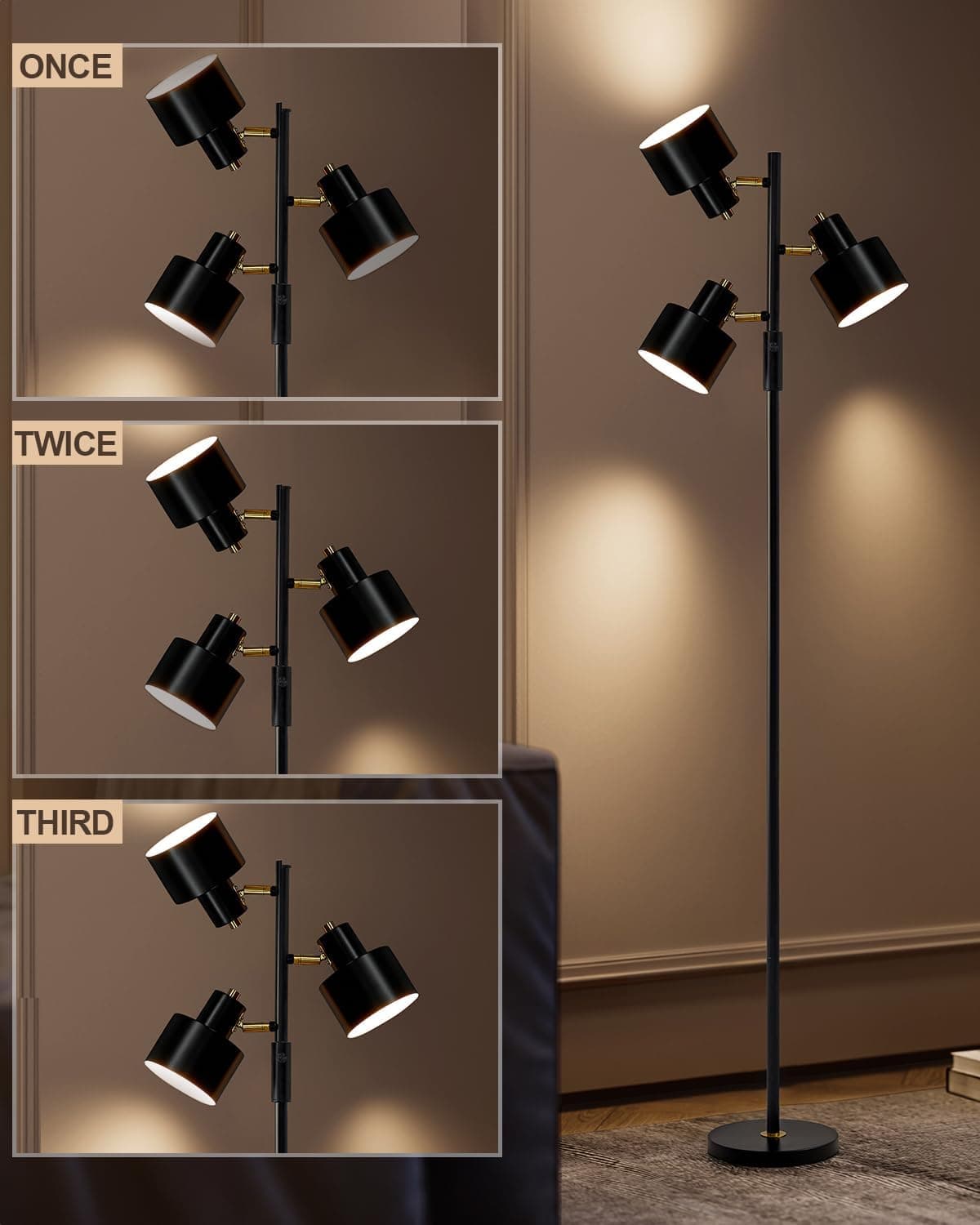 ONCE  
TWICE  
THIRD