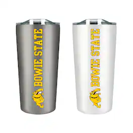 The Fanatic Group - Bowie State Bulldogs 18oz. Soft Touch Tumbler Two-Piece Set - Multicolor