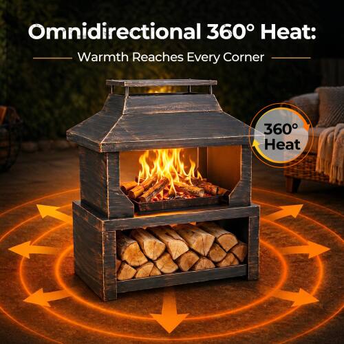 Omnidirectional 360° Heat: Warmth Reaches Every Corner

360° Heat
