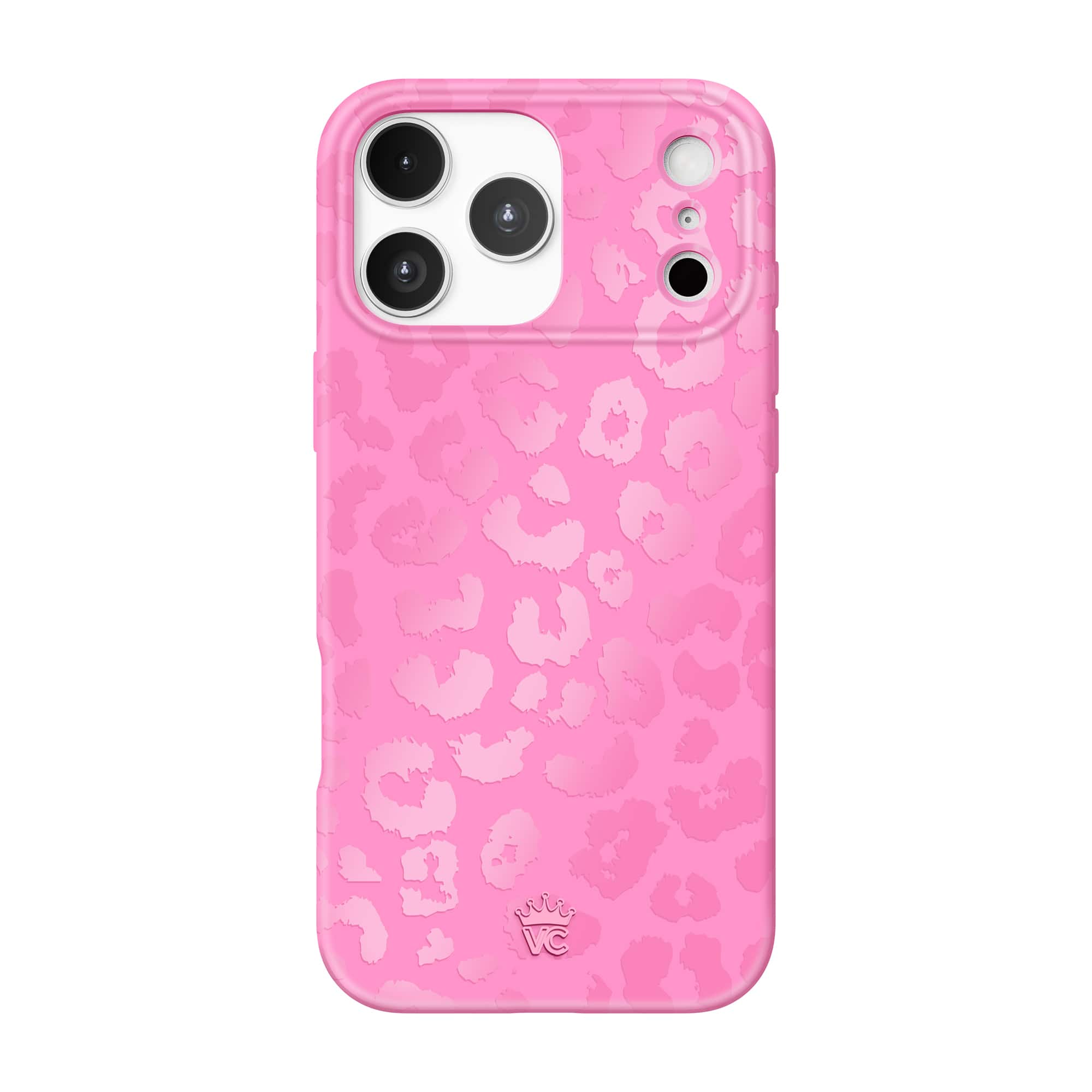Front. VELVET CAVIAR - MagSafe Case for Apple iPhone 17 Pro Max - Hot Pink Leopard.