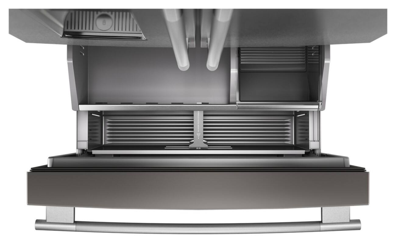 Alt View 11. KitchenAid - KitchenAid - Counter-Depth French Door Refrigerator with Intelligent Auto Fill - Fingerprint Resistant Stainless Steel.