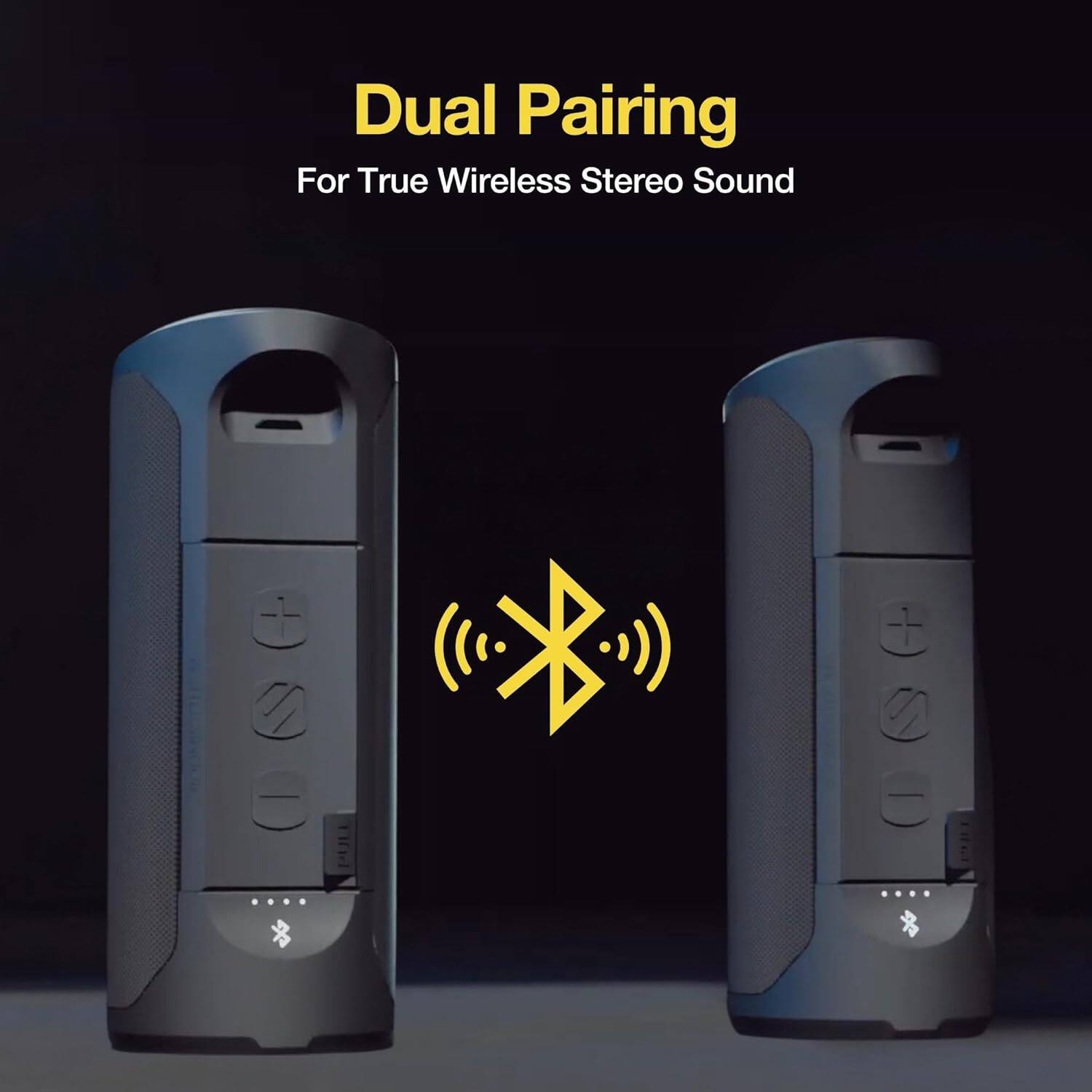 Dual Pairing  
For True Wireless Stereo Sound