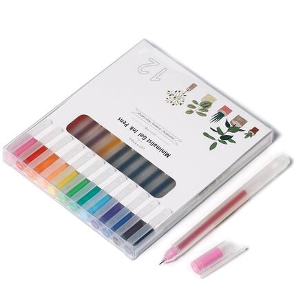 12
Minimalist Garden Pens
Ink Drawing Gel
12 Colors
Made in Korea