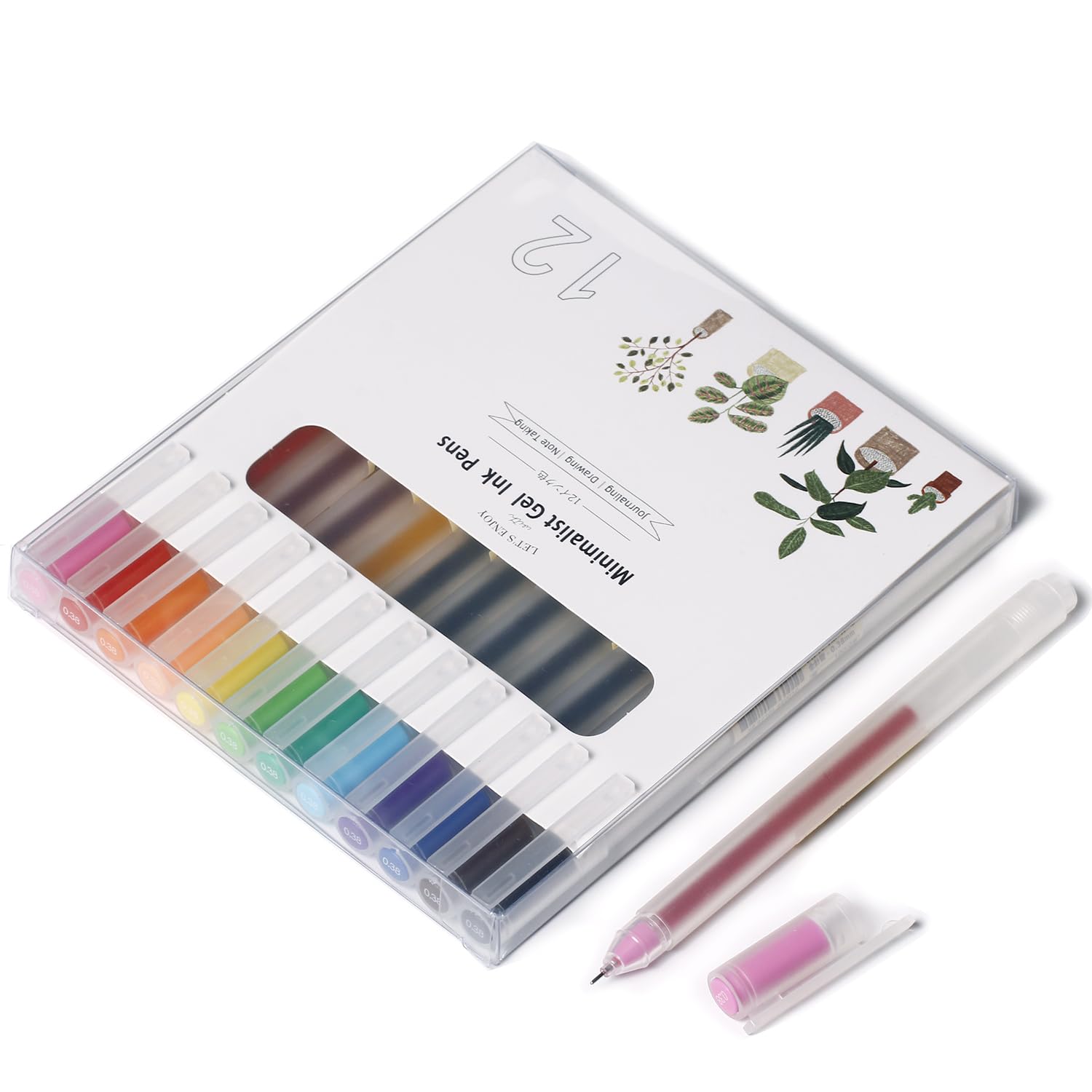 12

Minimalist Garden Pens

Ink Drawing Gel

12 Colors

Made in Korea