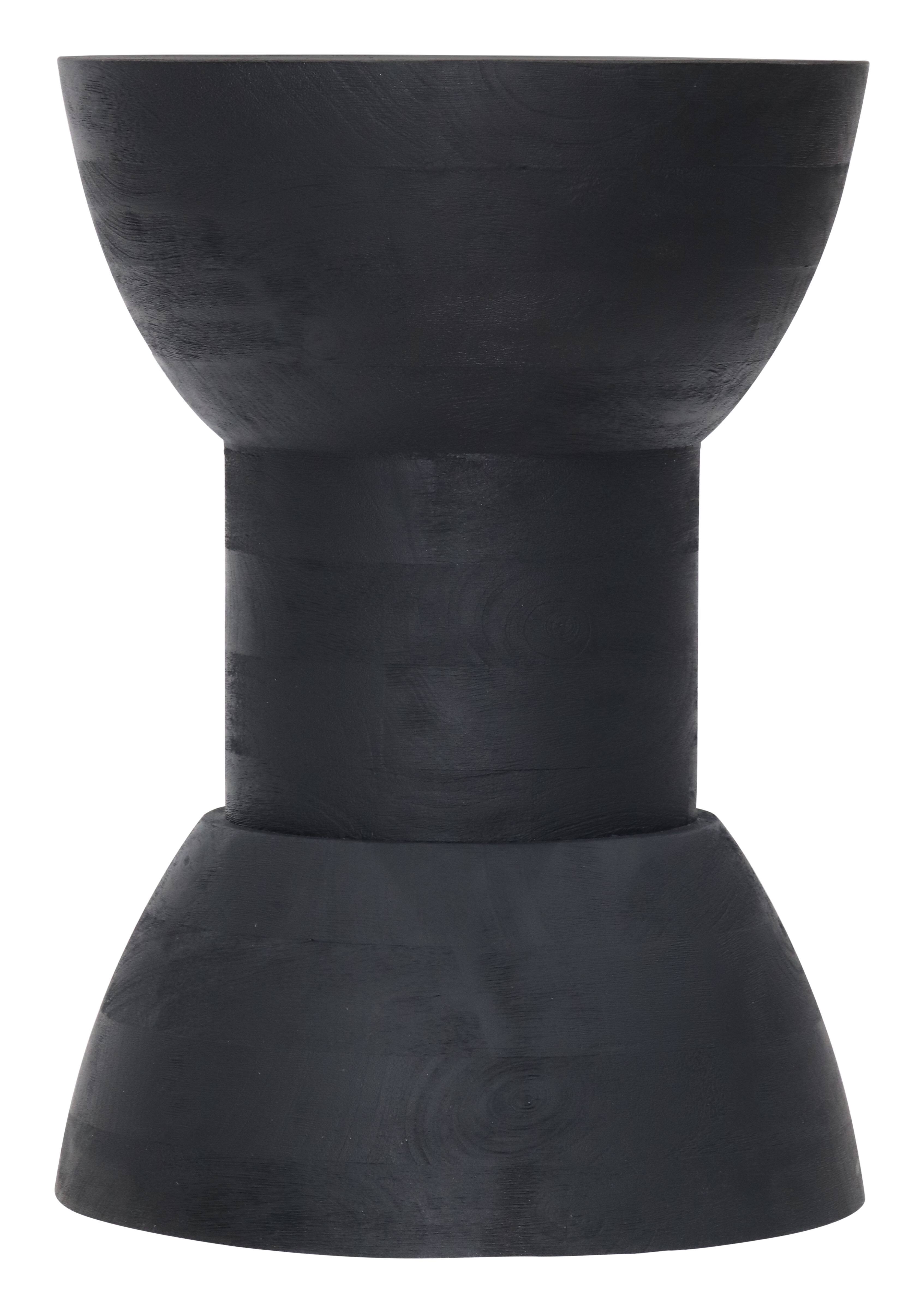 Alt View 2. Hivvago - Wisdom Side Table Black - Black.