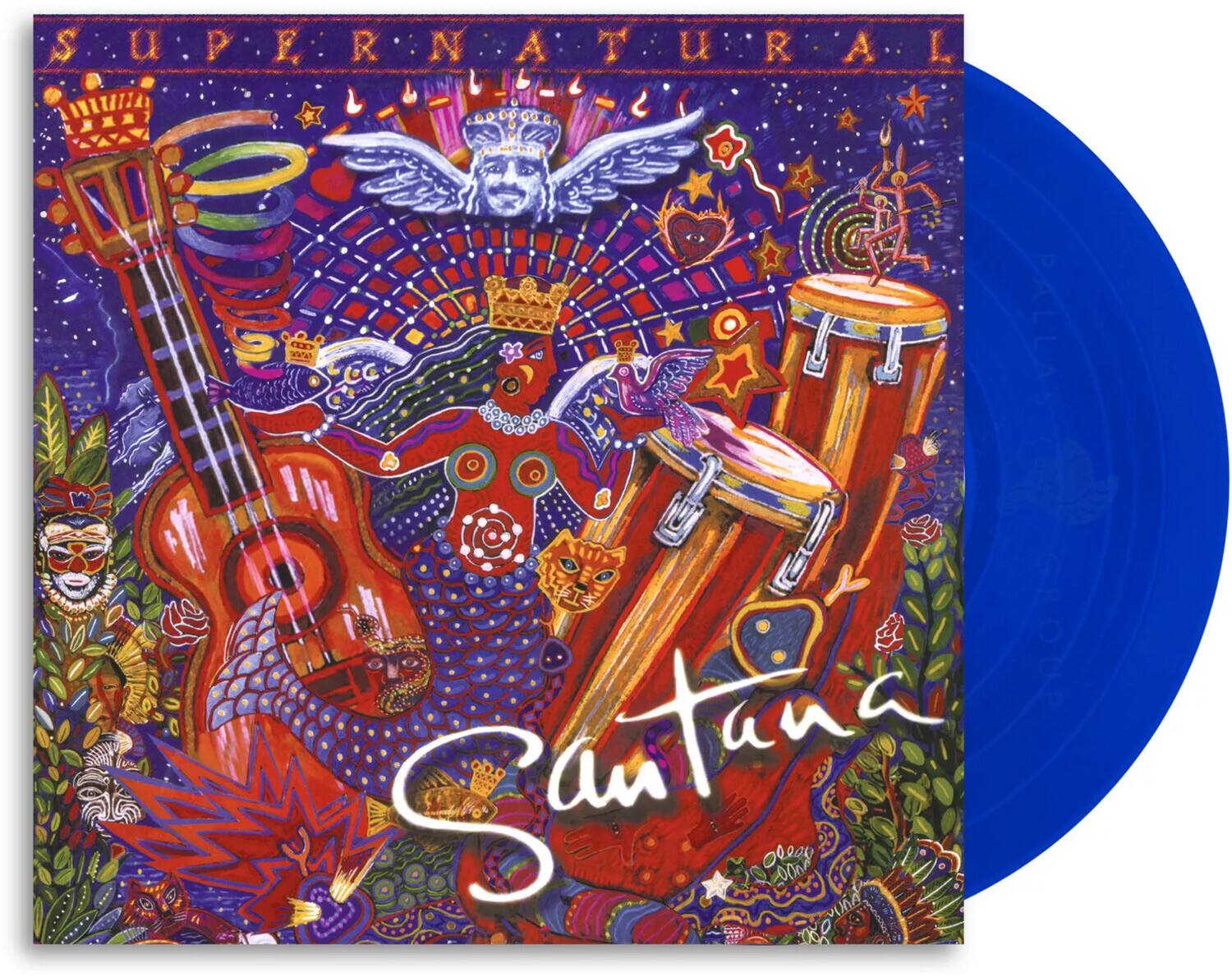 Santana - Supernatural - Limited Edition Blue Vinyl   - VINYL LP