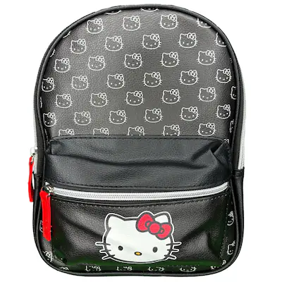 UPD Hello Kitty Black & White 10" Mini Deluxe Backpack with 1 Front pocket Multicolored BKHKD - Best Buy UPD Hello Kitty Black & White 10" Mini Deluxe Backpack with 1 Front pocket Multicolored BKHKD - Best Buy