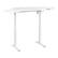Alt View Zoom 11. OSP Home Furnishings - Primo Sit-to-Stand Corner Electric Desk - White Finish.