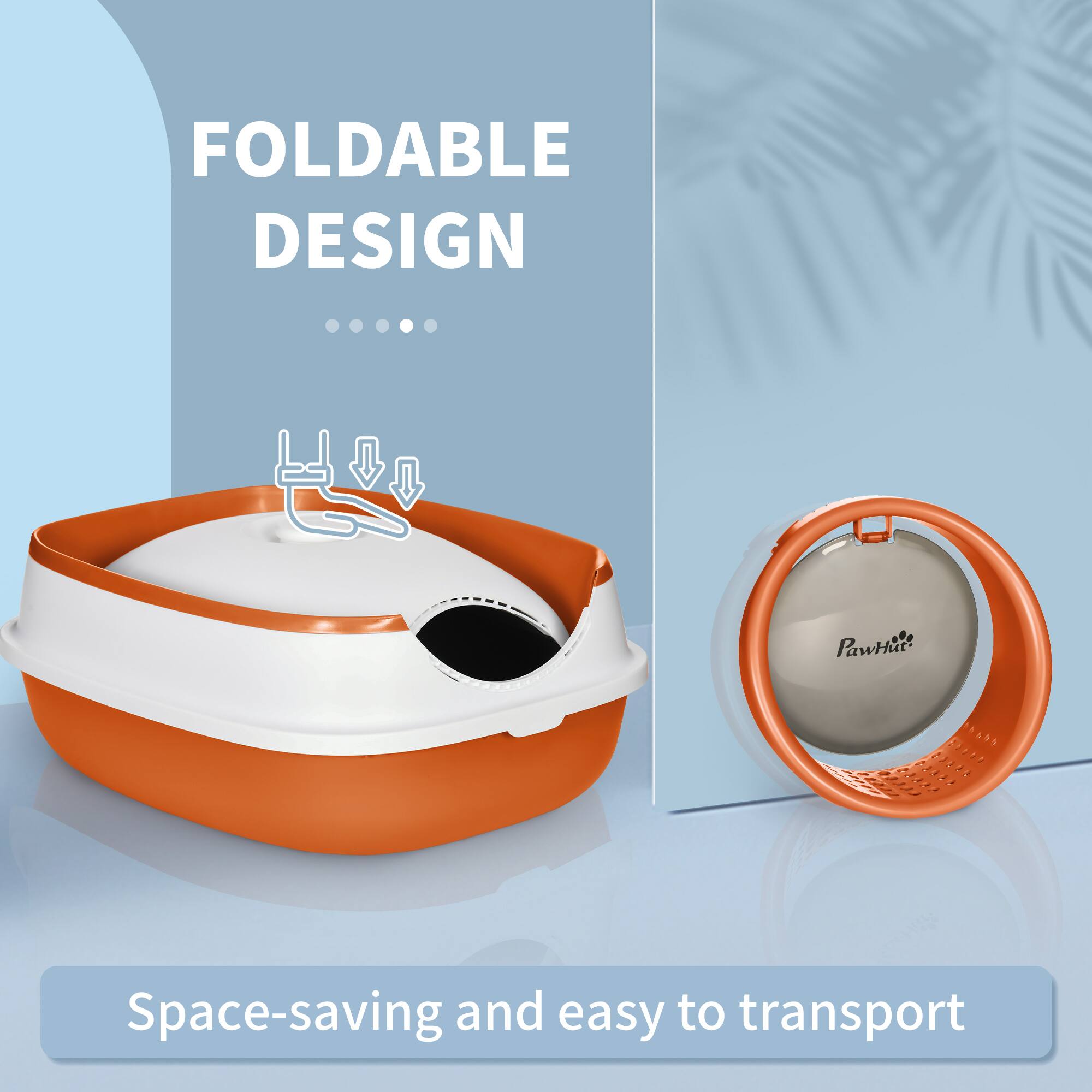 FOLDABLE DESIGN

Space-saving and easy to transport