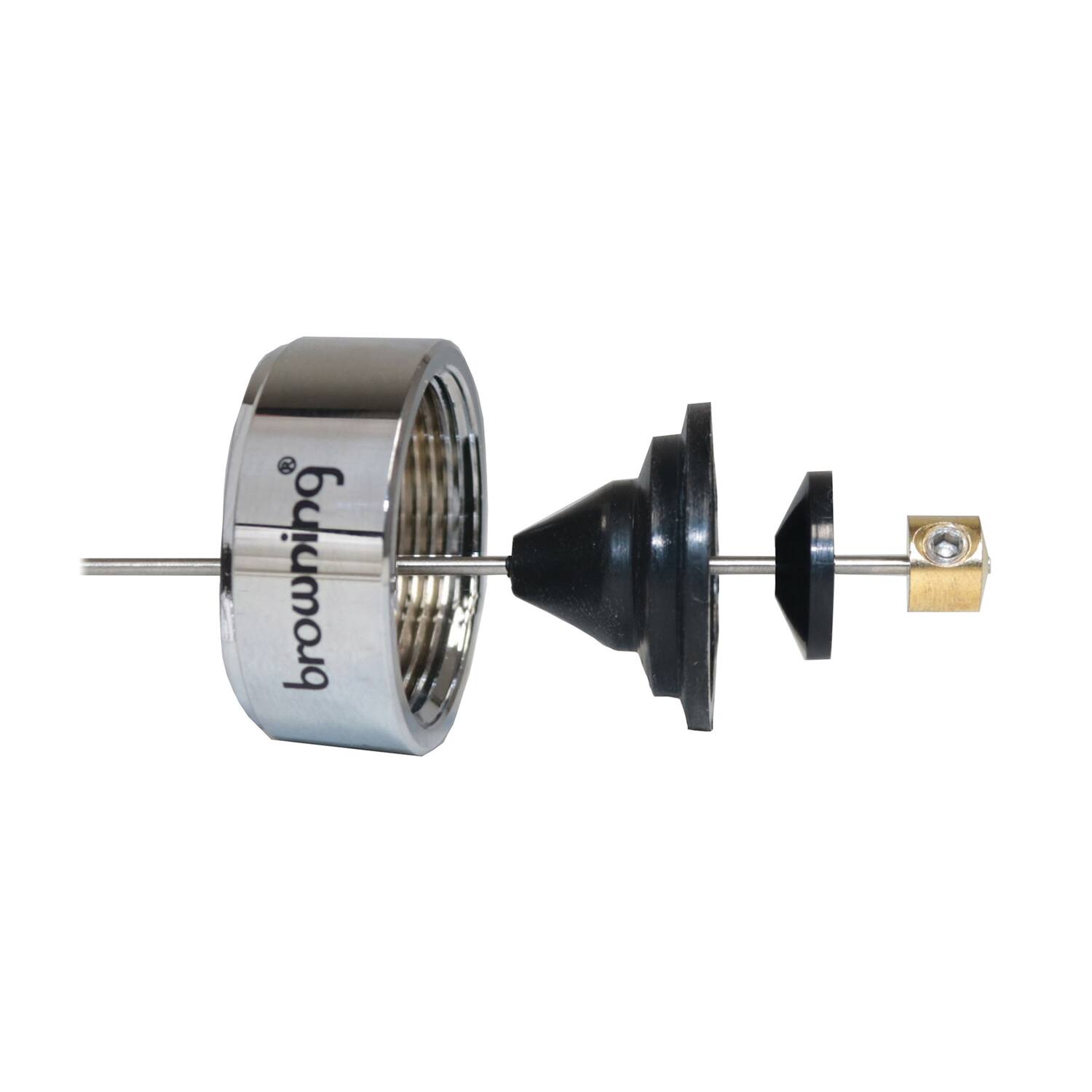 Back. Browning - 200-Watt Pretuned 152-162 MHz Tunable Nut-Type UHF Antenna with NMO Mounting BR-PT152 - Stainless Steel.