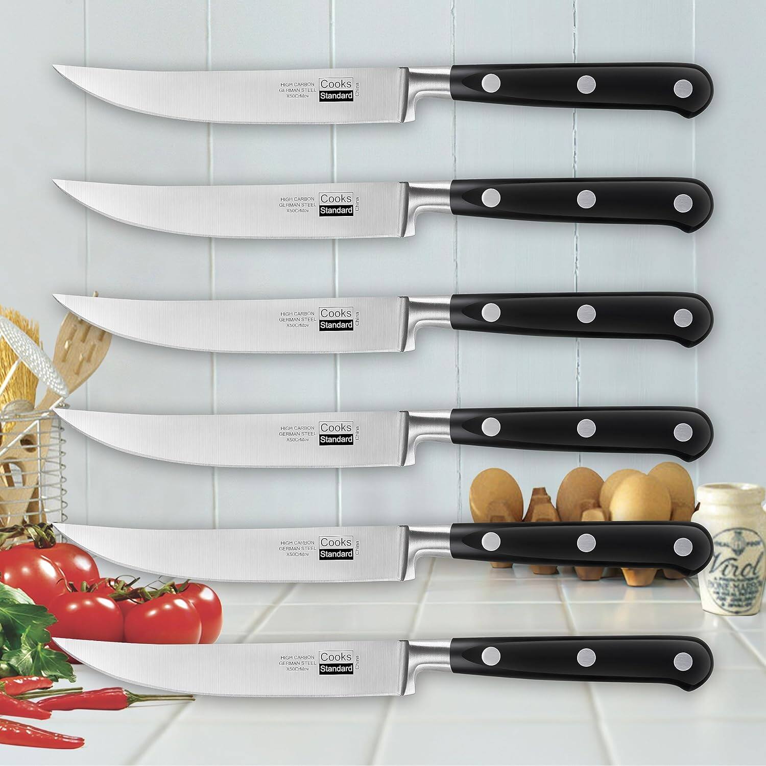HIGH CARBON Cooks GERMAN STEEL Standard
HIGH CARBON Cooks GERMAN STEEL Standard
HIGH CARBON Cooks GERMAN STEEL Standard
HIGH CARBON Cooks GERMAN STEEL Standard
HIGH CARBON Cooks GERMAN STEEL Standard
