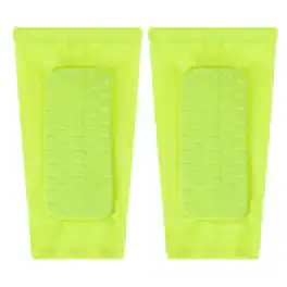 Unique Bargains - Soccer Shin Guards, Shin Pad with Hexagonal Pads for Football, XS & 1 Pair - Green