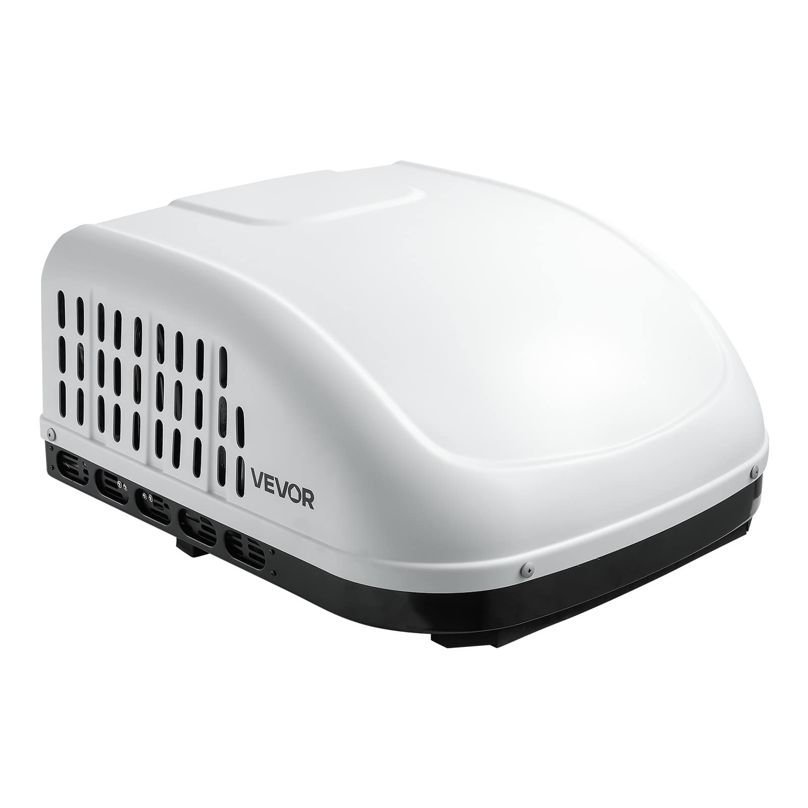 Front. VEVOR - RV Air Conditioner, 13500 BTU RV AC Unit,120V Ducted or Non-Ducted Rooftop Air Conditioner,Easy Install Quiet Cooling AC - White;Black.