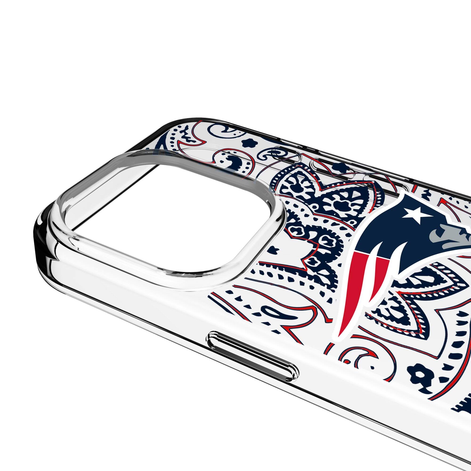 Alt View 2. Keyscaper - iPhone Clear Paisley Design Case - 15 - Multicolor.