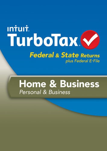  TurboTax Home &amp; Business Federal &amp; State Returns + Federal E-File 2013 - Mac/Windows