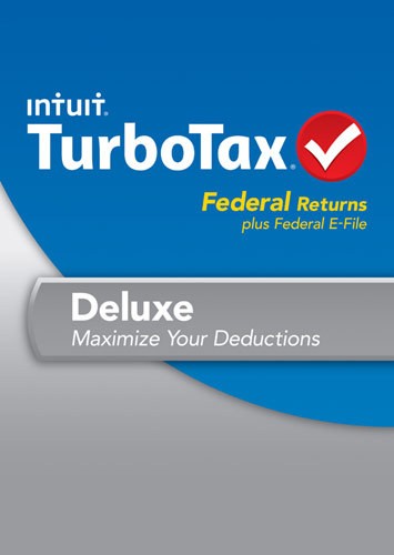  TurboTax Deluxe Federal + E-File 2013 - Mac/Windows