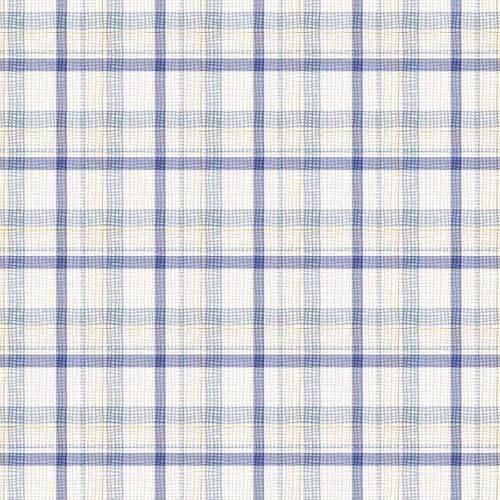 Blue Plaid-Queen