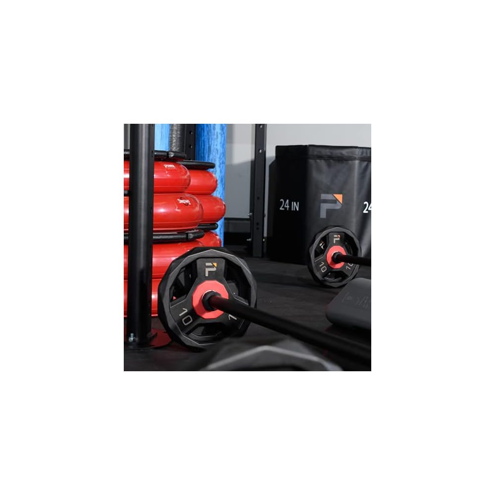 Alt View 3. Power Systems - ProElite 51" Cardio Barbell Bar with 150 lb Capacity - Black/Gray.