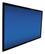 Front. Elite Screens - SableFrame Series 110" Home Theater Projector Screen - Black.