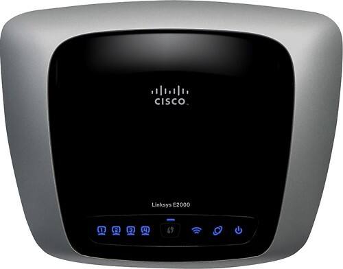 Front Standard. Cisco - Wireless Router - Refurbished - IEEE 802.11n.