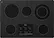 Front. Whirlpool - 30" Built-In Electric Cooktop.