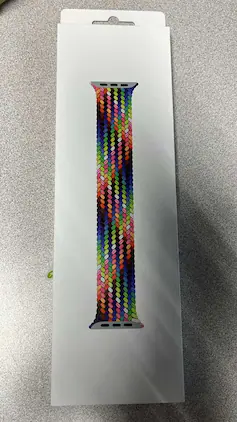 Apple - Watch Band BRAIDED SOLO LOOP 41MM WATCH BAND PRIDEEDITION MX3H3AM/A SZ 1 - multicolor