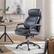 Angle. La-Z-Boy - Calix Big and Tall Executive Chair with TrueWellness Technology Office Chair - Slate.