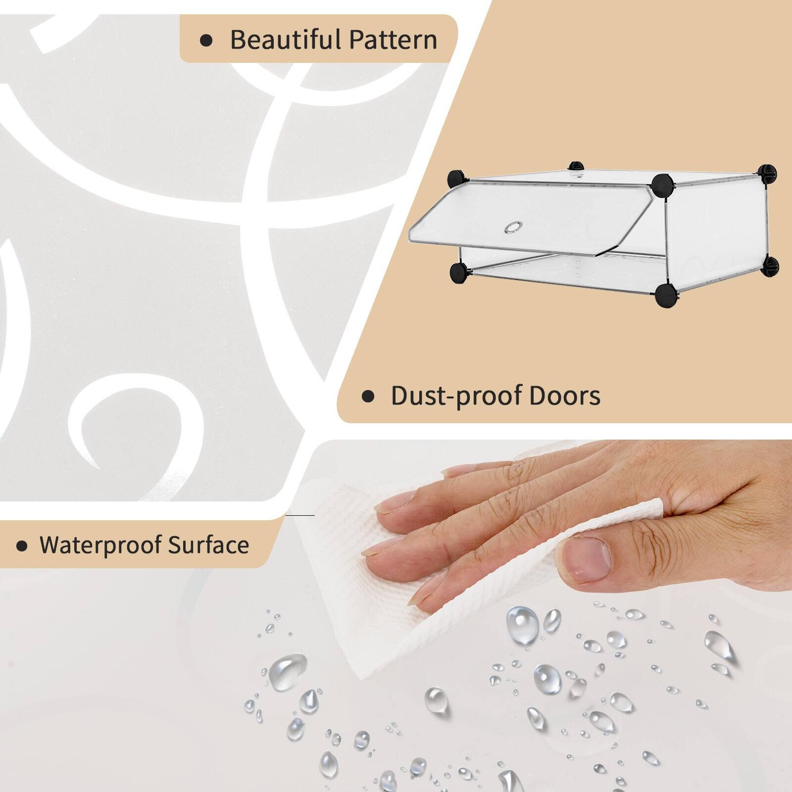 Beautiful Pattern, Dust-proof Doors, Waterproof Surface