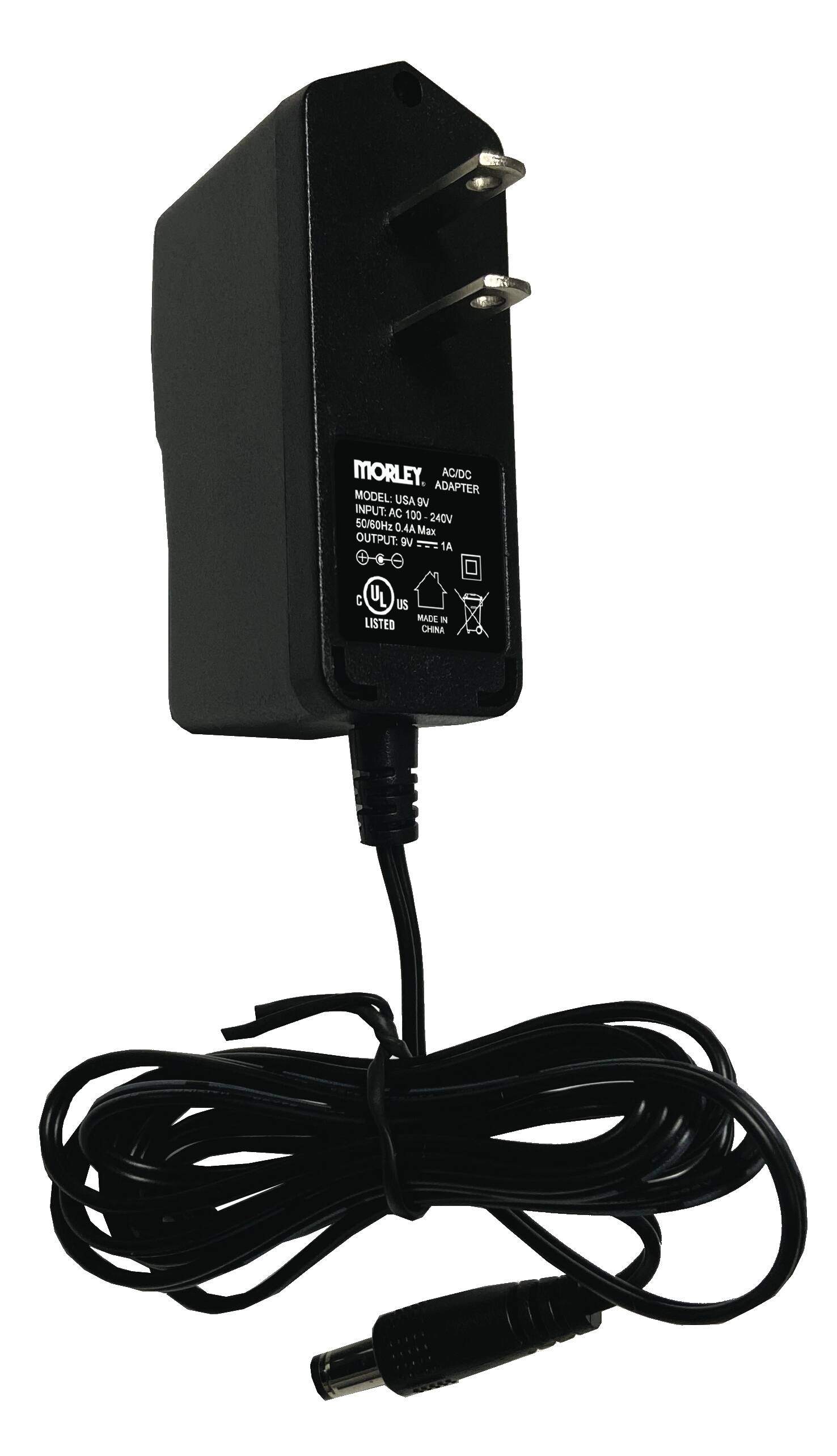 Morley - USA 9V 1A Adapter for Guitar Effects Pedal