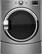 Front Standard. Maytag - Performance Series 6.7 Cu. Ft. 9-Cycle Electric Dryer - Lunar Silver.