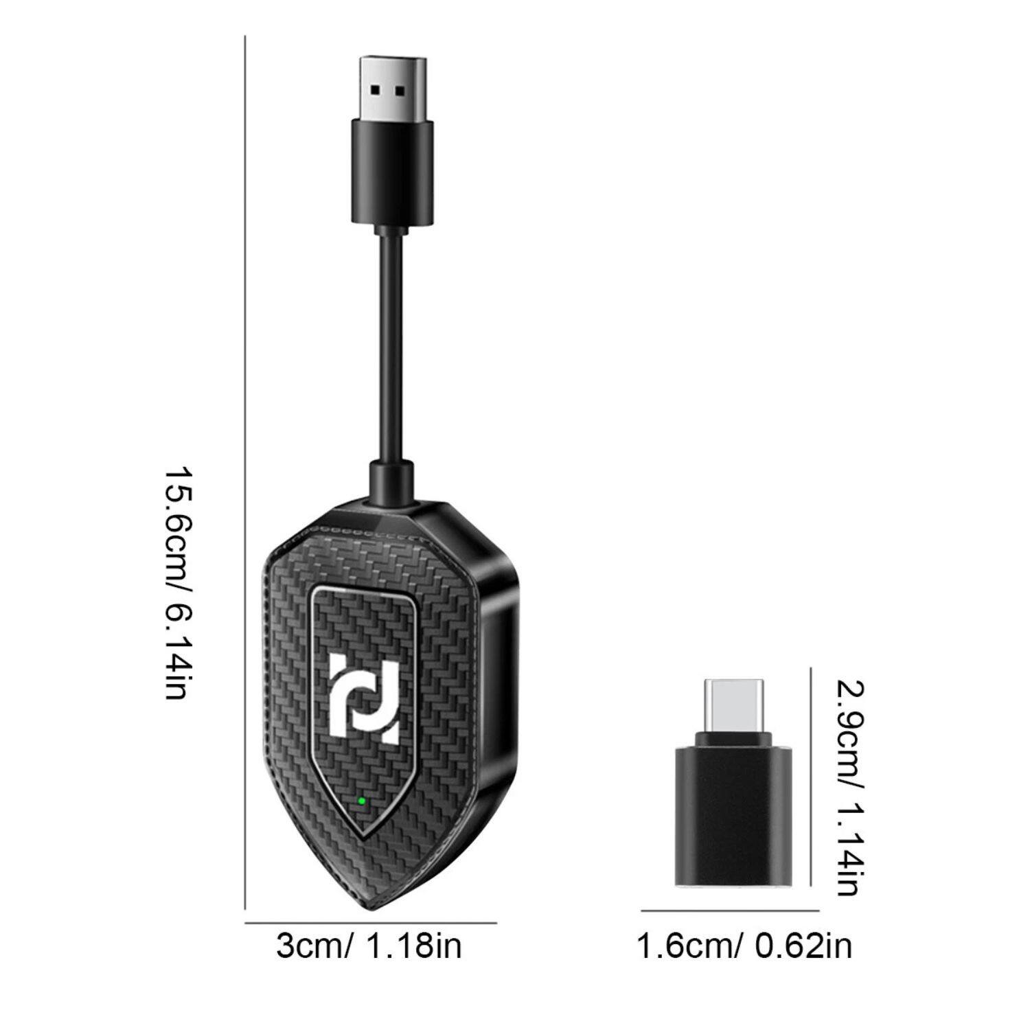 15.6cm / 6.14in  
3cm / 1.18in  
2.9cm / 1.14in  
1.6cm / 0.62in