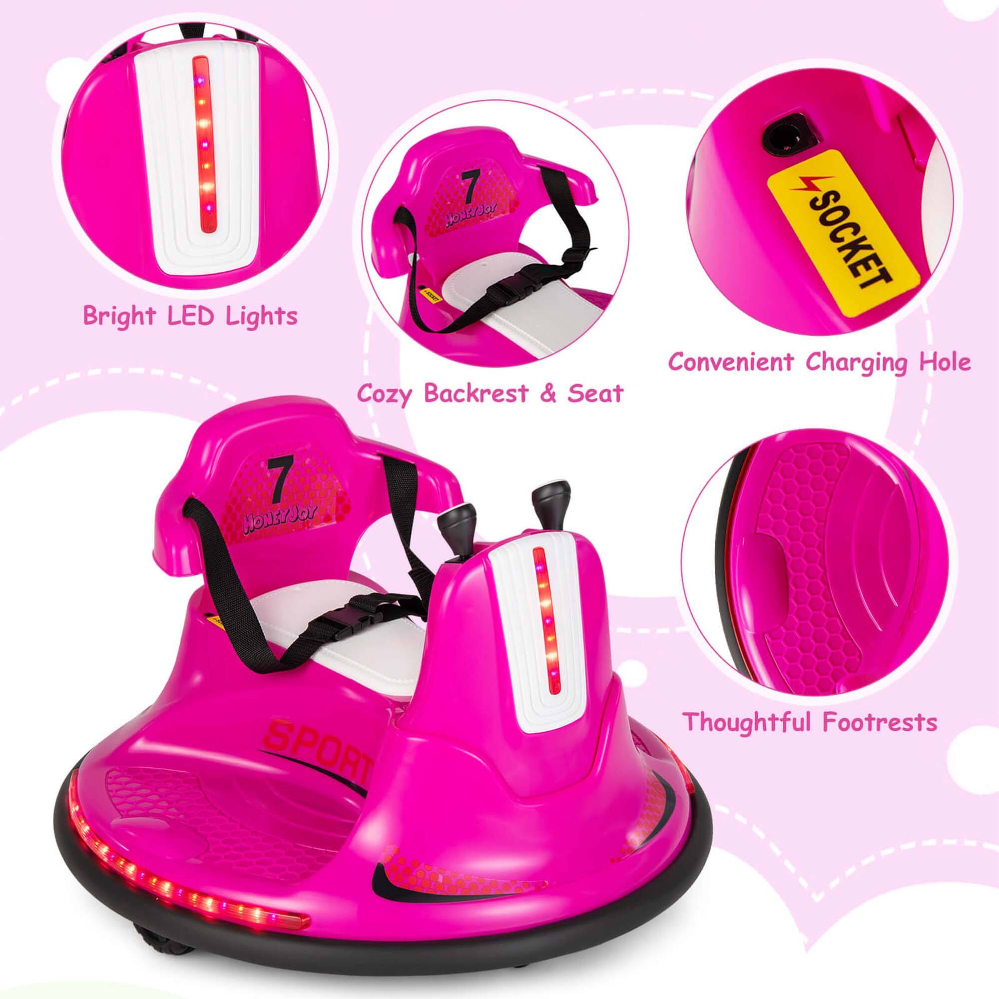 - Bright LED Lights
- Cozy Backrest & Seat
- Convenient Charging Hole
- Thoughtful Footrests
- 7 Hot/Jar - SOCKET
- HONEYJOY SPORT