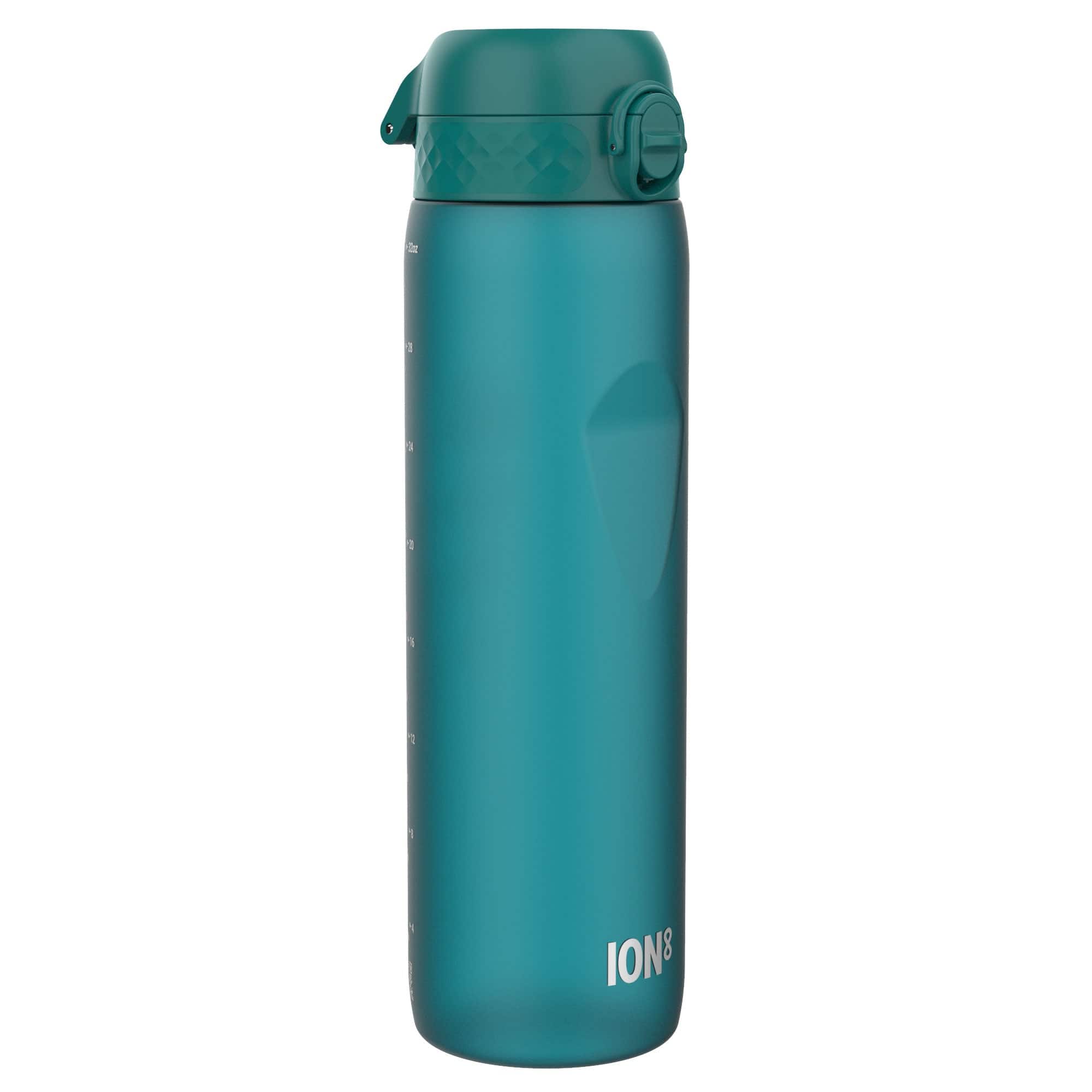 Ion8 - BPA Free Recyclon Water Bottle - 32oz - Aqua