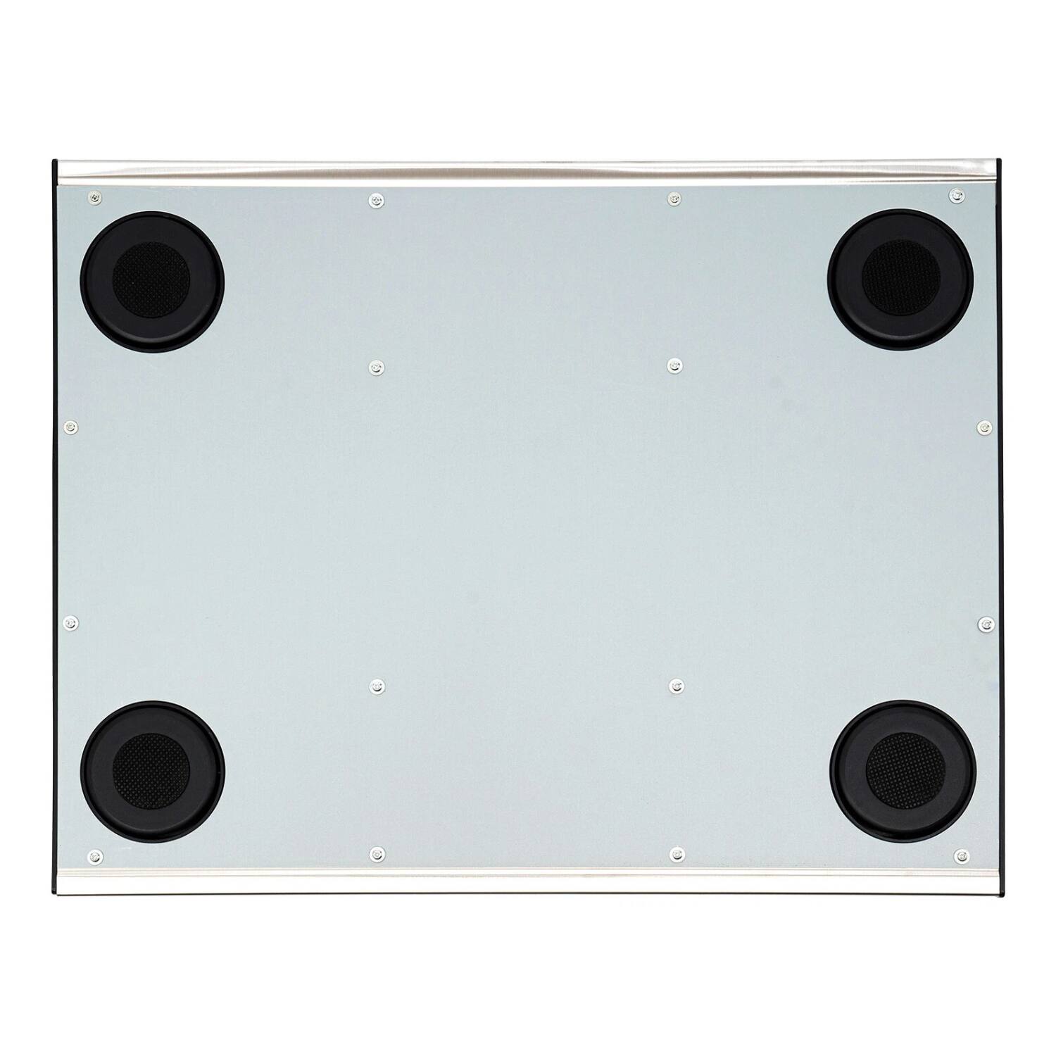 Back. Stock Preferred - Digital Scale with Remote Display – 396 lbs Capacity - Silver.